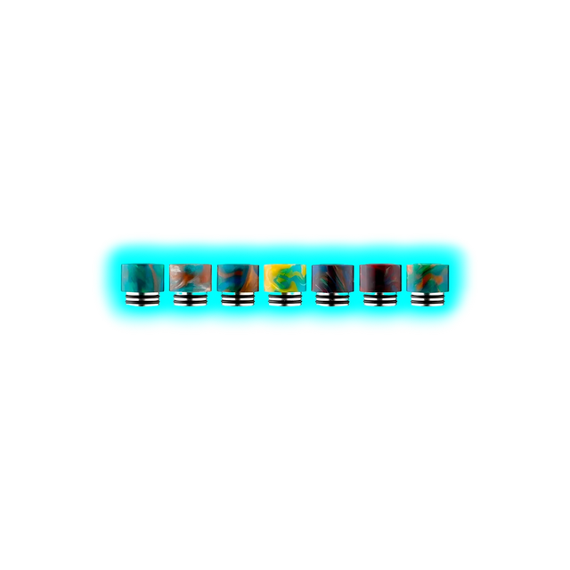 Drip Tip - Epoxy Resine Stainless Base TFV8-12