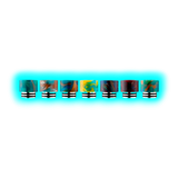 Drip Tip - Epoxy Resine Stainless Base TFV8-12