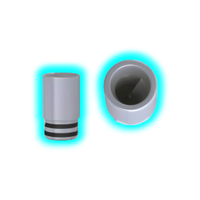 Drip Tip - Mundstück Spiral Aio Grau