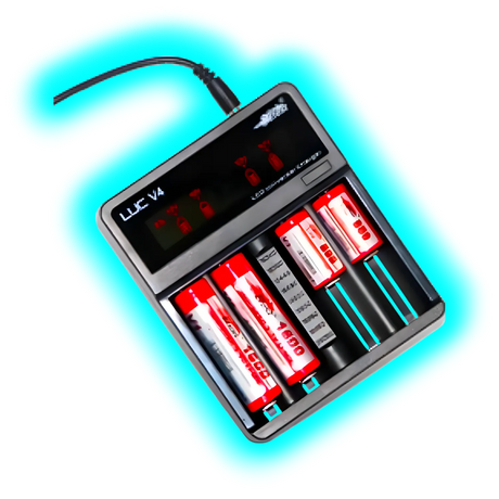 Efest Luc V4 Ladegerät für 4 Batterien
