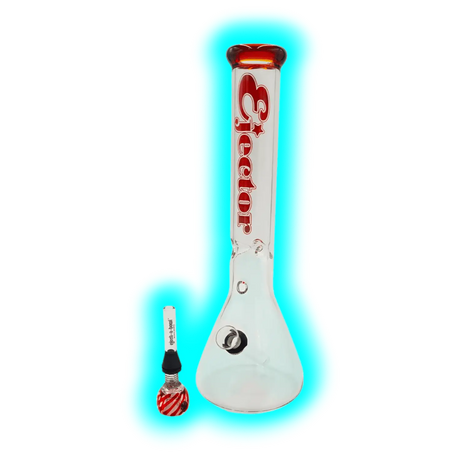 Ejector Bong Red + Ejector Bowl Red