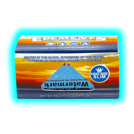 Elements Blue Rolls King Size Slim 5m