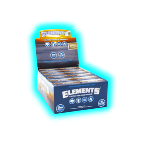 Elements Blue Rolls King Size Slim Box