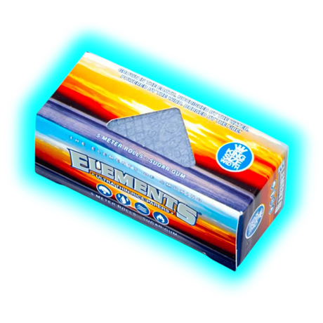 Elements Blue Rolls King Size Width 5m