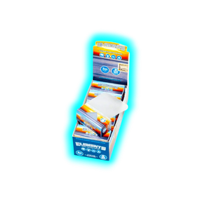 Elements Blue Rolls King Size Width Box