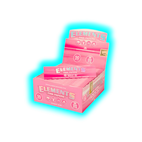 Elements King Size Papers Pink Slim Box