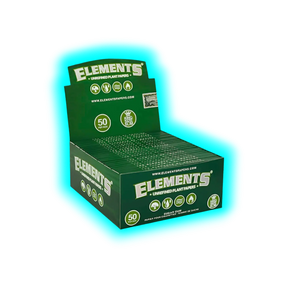Elements King Size Slim Unrefined Plant Papers Box