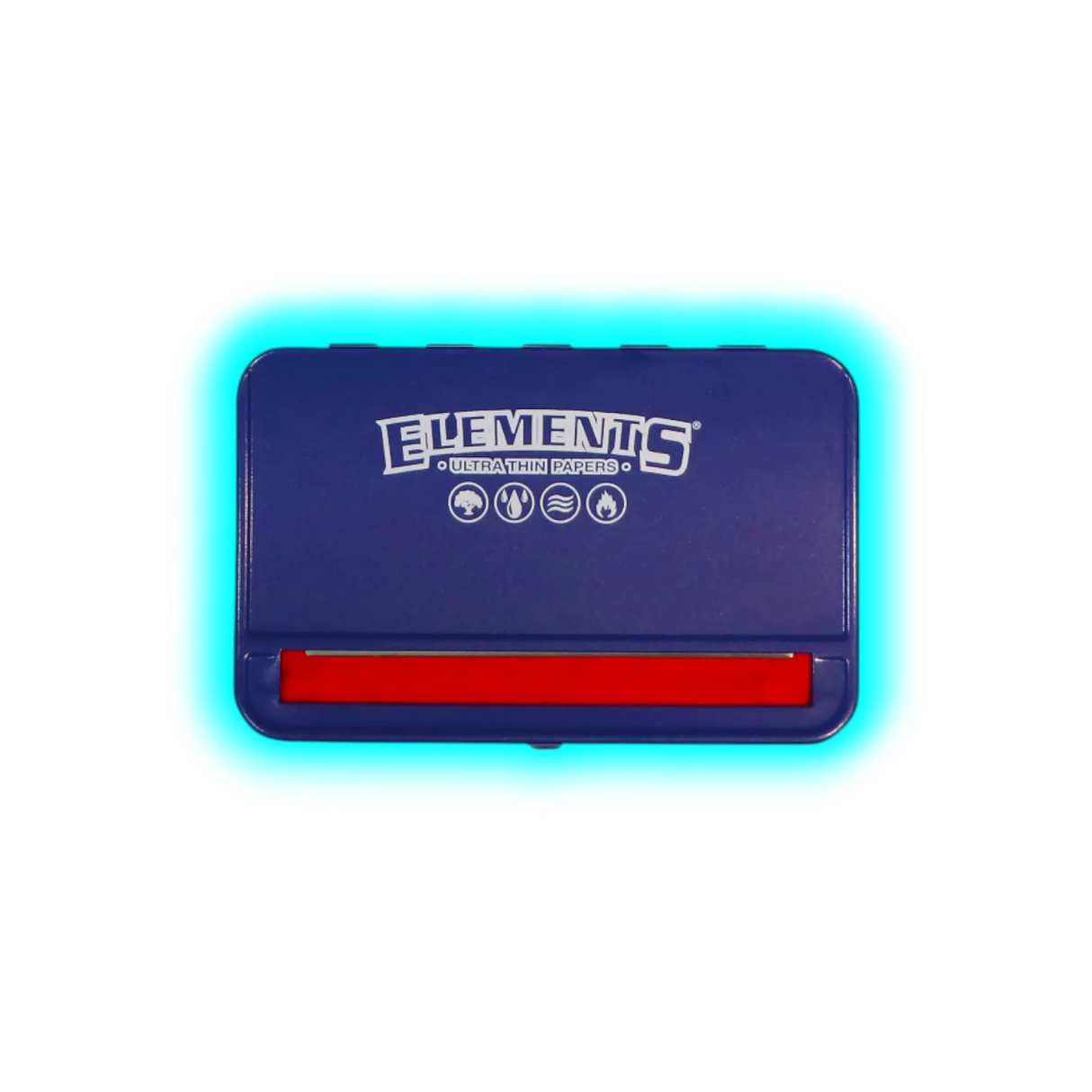 Elements Rolling Box Blue for King Size Slim Papers