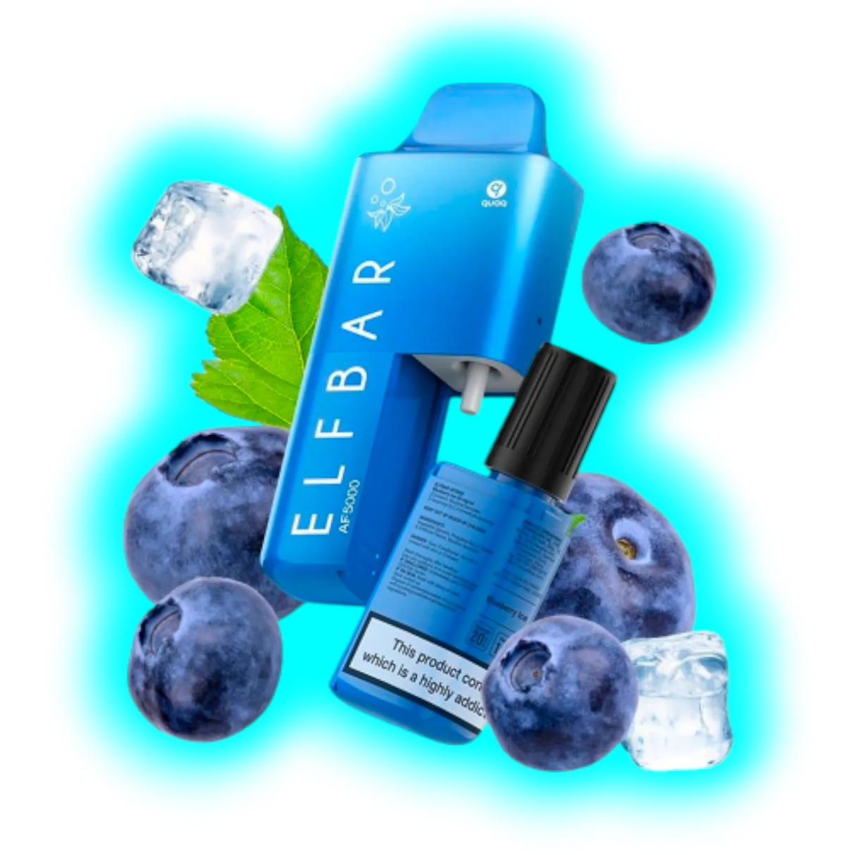 Elf Bar AF 5000 Blueberry Ice 20mg
