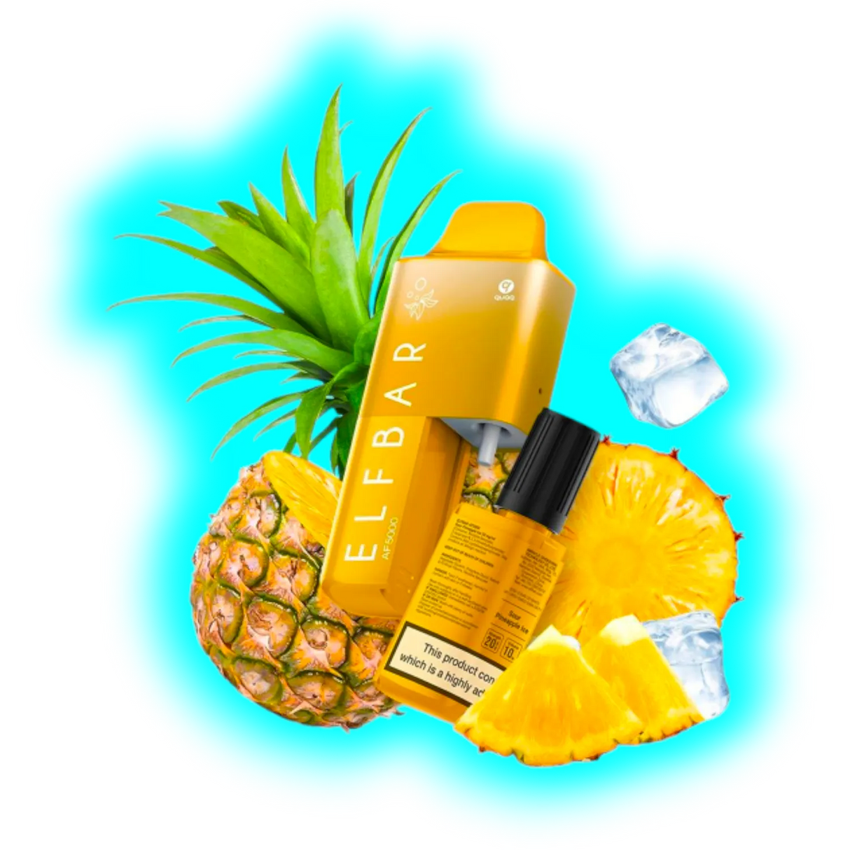 Elf Bar AF 5000 Sour Pineapple Ice 20mg