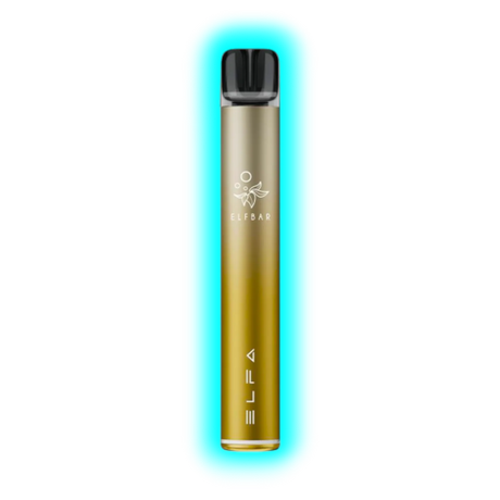 Elf Bar ELFA Pro Kit V2 Dark Gold 2ml Juicy Peach 20mg