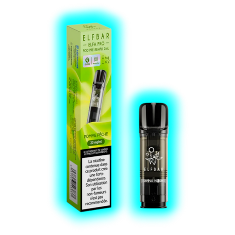 Elf Bar ELFA Pro Prefilled Pod (2 x 2ml) Apple Peach