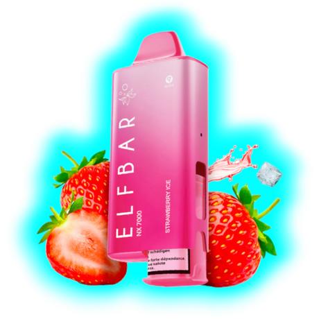 Elf Bar NX7000 Kit Strawberry Ice 20mg/ml