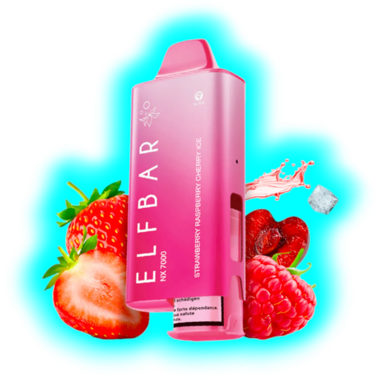 Elf Bar NX7000 Kit Strawberry Rasberry Cherry Ice 20mg/ml