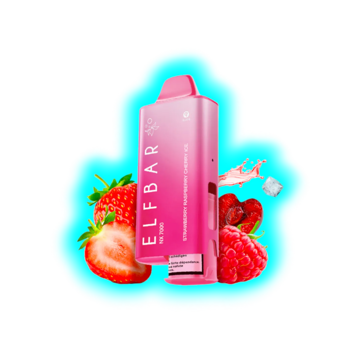 Elf Bar NX7000 Kit Strawberry Rasberry Cherry Ice 20mg/ml