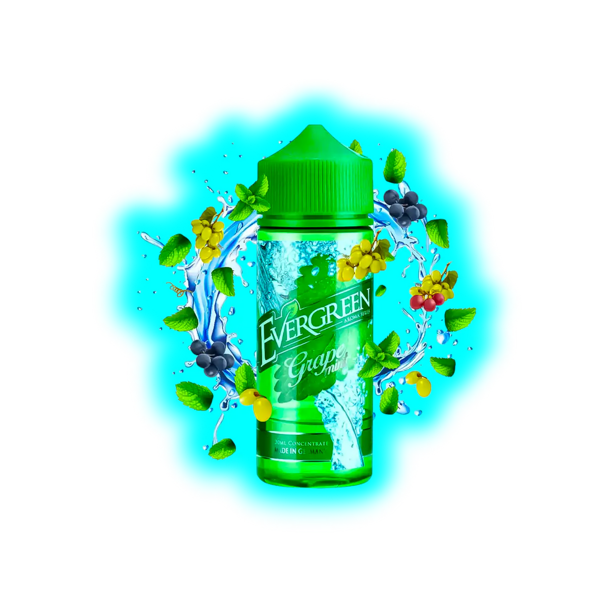 Evergreen Longfill Grape Mint 8/120ml