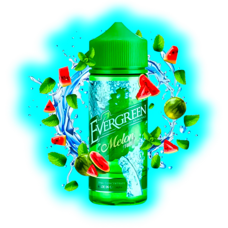 Evergreen Longfill Melon Mint 8/120ml