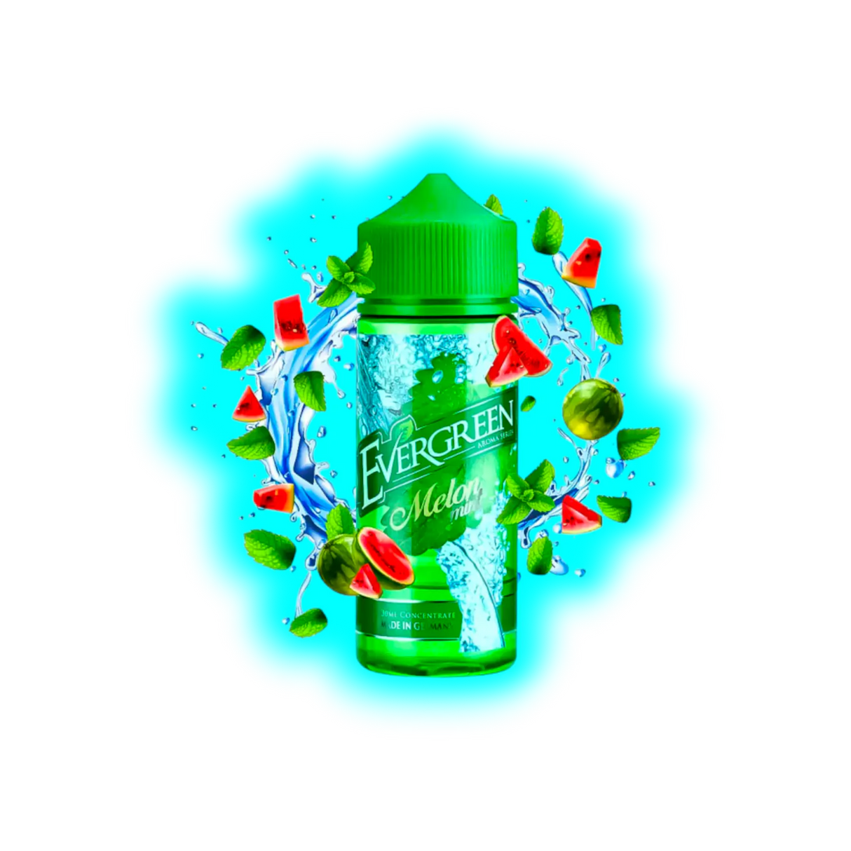 Evergreen Longfill Melon Mint 8/120ml