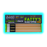 Fatty's Organic Unbleached Glass-Tipped Cones 1G