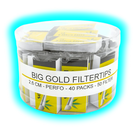 Filtertips Box Big Gold