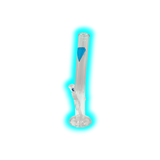 Fine Art Bong Blue Crytsal 42cm