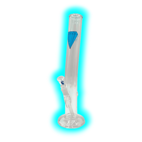 Fine Art Bong Blue Crytsal 42cm