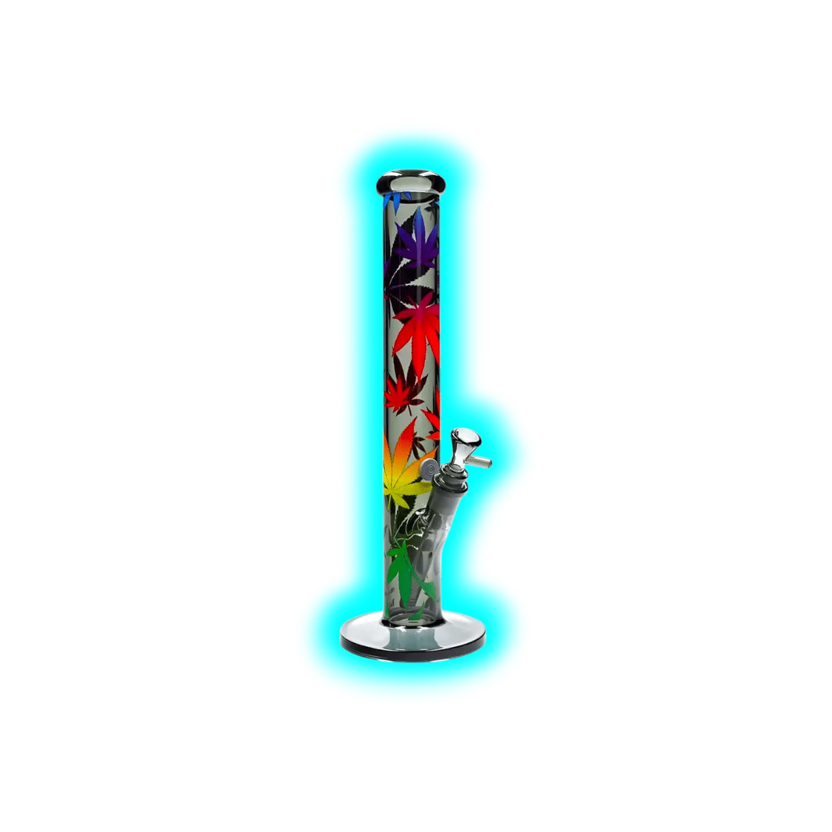 Fire Flow x Black Leaf Bong Leaves Gradient 40cm