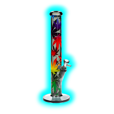 Fire Flow x Black Leaf Bong Leaves Gradient 40cm