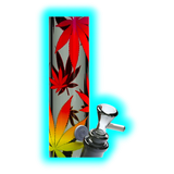 Fire Flow x Black Leaf Bong Leaves Gradient 40cm