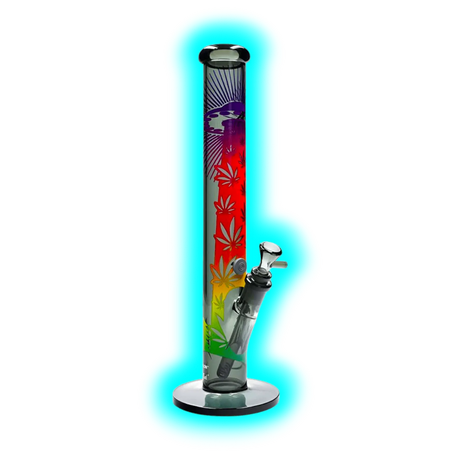Fire Flow x Black Leaf Bong Ufo Gradient 40cm