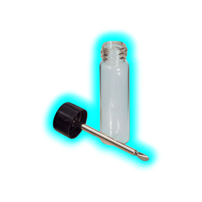 Fläschchen mit Teleskoplöffel