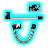 Flexible Weed Pipe Metallic 13cm