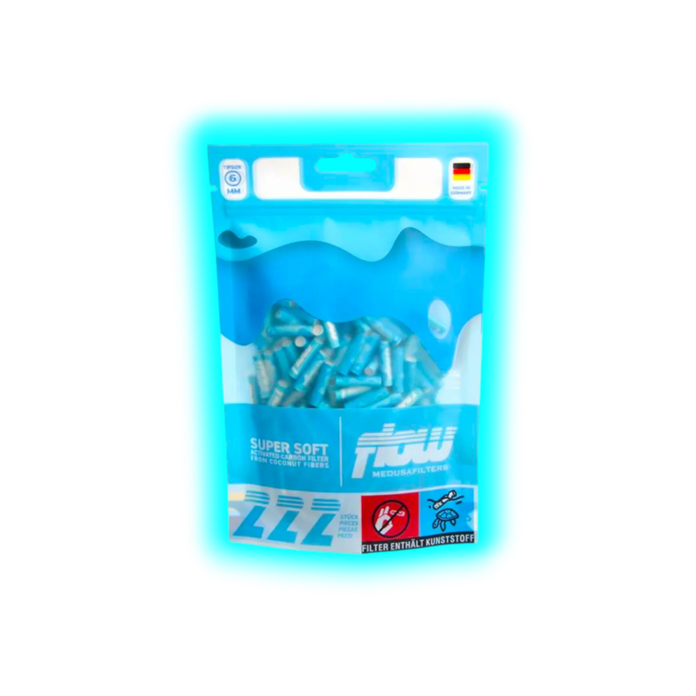 Flow by Medusafilters Supersoft Blue 6mm 222pcs