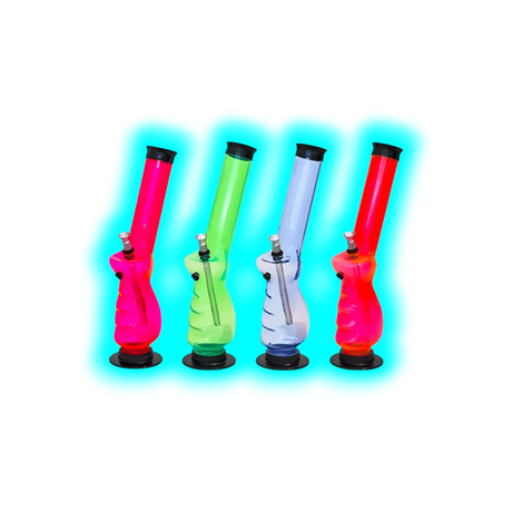 Fluor Acryl Bong 30.5cm Assort.