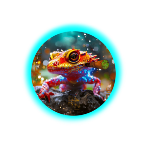 Fourtwenty Blunt Geko Aluminium Grinder Black 4Parts 50mm