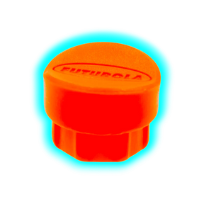Futurola Joint Tube Cap Orange 100Stk