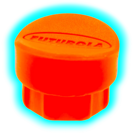 Futurola Joint Tube Cap Orange 100Stk