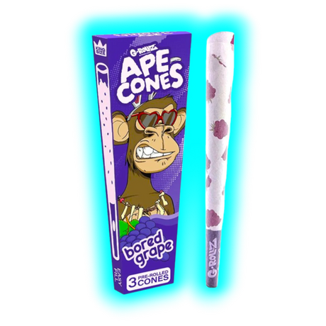G-Rollz Ape Cones Bored Grape Pop Cones KS 3pcs