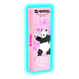 G-Rollz Banksy Panda Gunnin Lightly Dyed Pink 1 1/4 Papers + Tips