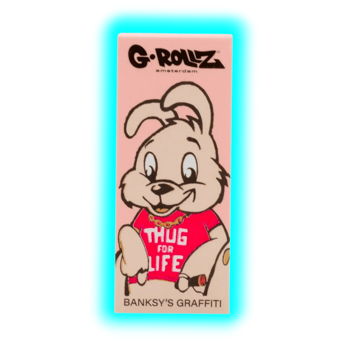 G-Rollz Banksy Thug Life Pink Filter Tips Display