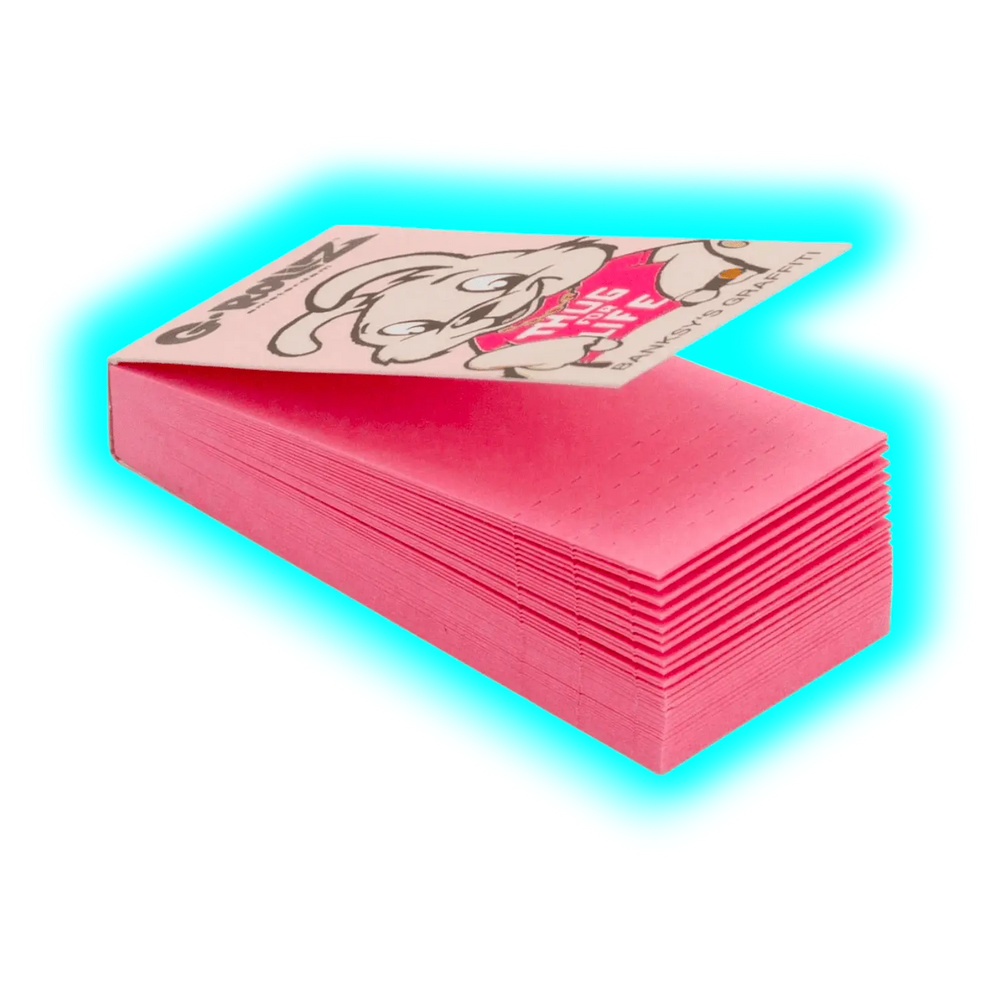 G-Rollz Banksy Thug Life Pink Filter Tips
