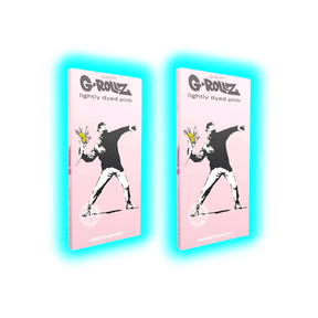 G-Rollz Banksy’s Graffiti Set 2 Lightly Dyed Pink KS Papers 1pc