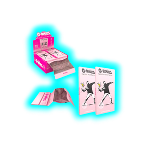 G-Rollz Banksy’s Graffiti Set 2 Lightly Dyed Pink KS Papers BOX 16pcs