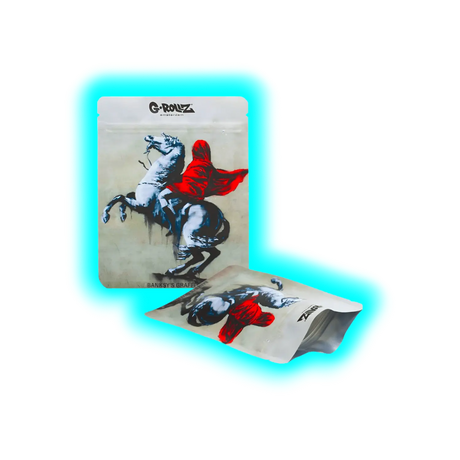 G-Rollz Banksy's Blind Bonaparte Smellproof Bags 100 x 125mm 50pcs
