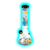 G-Rollz Banksy's 'Bulletproof Dove' - Beaker Bong White 37cm