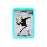G-Rollz Banksy's Flower Thrower Smellproof Bags 100 x 150mm 6pcs