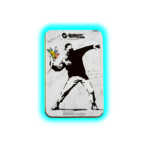 G-Rollz | Banksy’s Graffiti Flower Thrower Storage Box Large 13x8.5x3cm