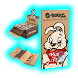 G-Rollz Banksy's Graffiti Thug For Life Unbleached King Slim Papers