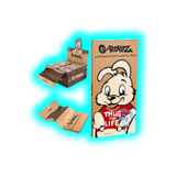 G-Rollz Banksy's Graffiti Thug For Life Unbleached King Slim Papers