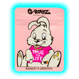 G-Rollz Banksy's Thug for Life Smellproof Bags 65 x 85mm 50pcs